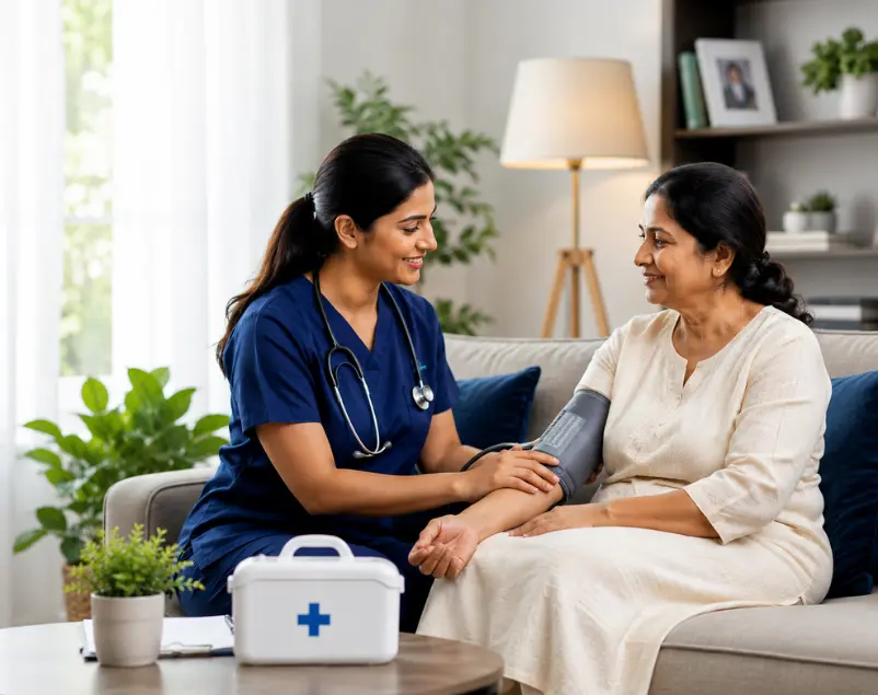 Home nursing care in Perumbakkam